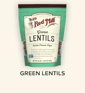 Bob's Red Mill BEAN LENTIL GREEN, 24 Ounce, Pack of 4