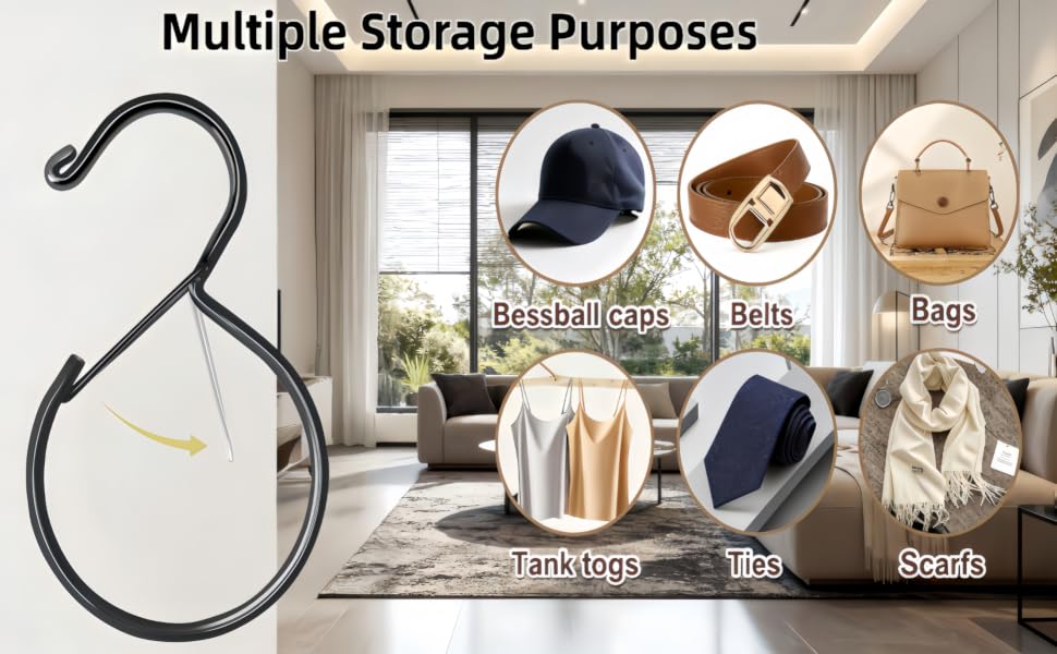 belt hanger for closet