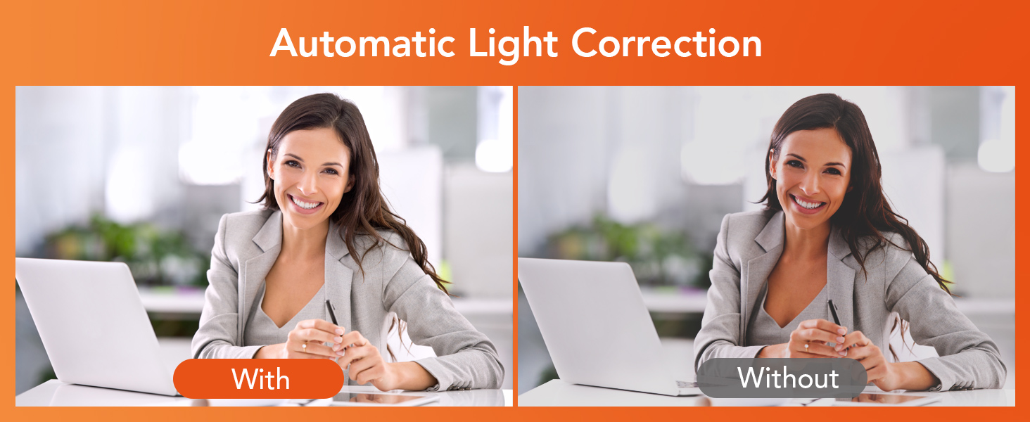 V11 2K Webcam for PC, 1080P 60FPS FHD Web Camera with Microphone&Privacy Cover, USB Plug&Play