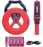 UNI-T Wall Pipe Blockage Detector 35Meters Pipeline Blocking Clogging Scanner Plumbers Instrument...
