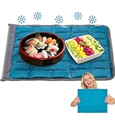 Babeezy Party Mat Chiller Foldable Reusable Cooling Mat with Sleeve, Extra-Large 45×35 cm(Soak-to...