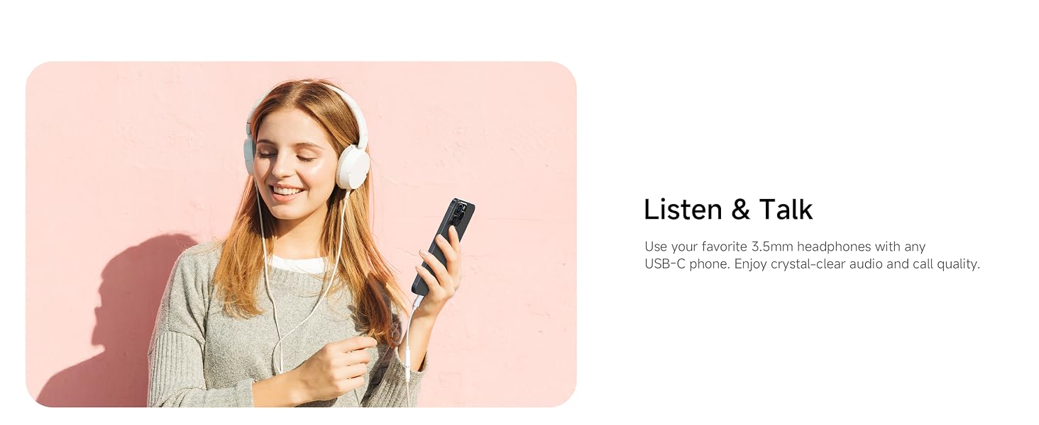 headphone jack to usb c