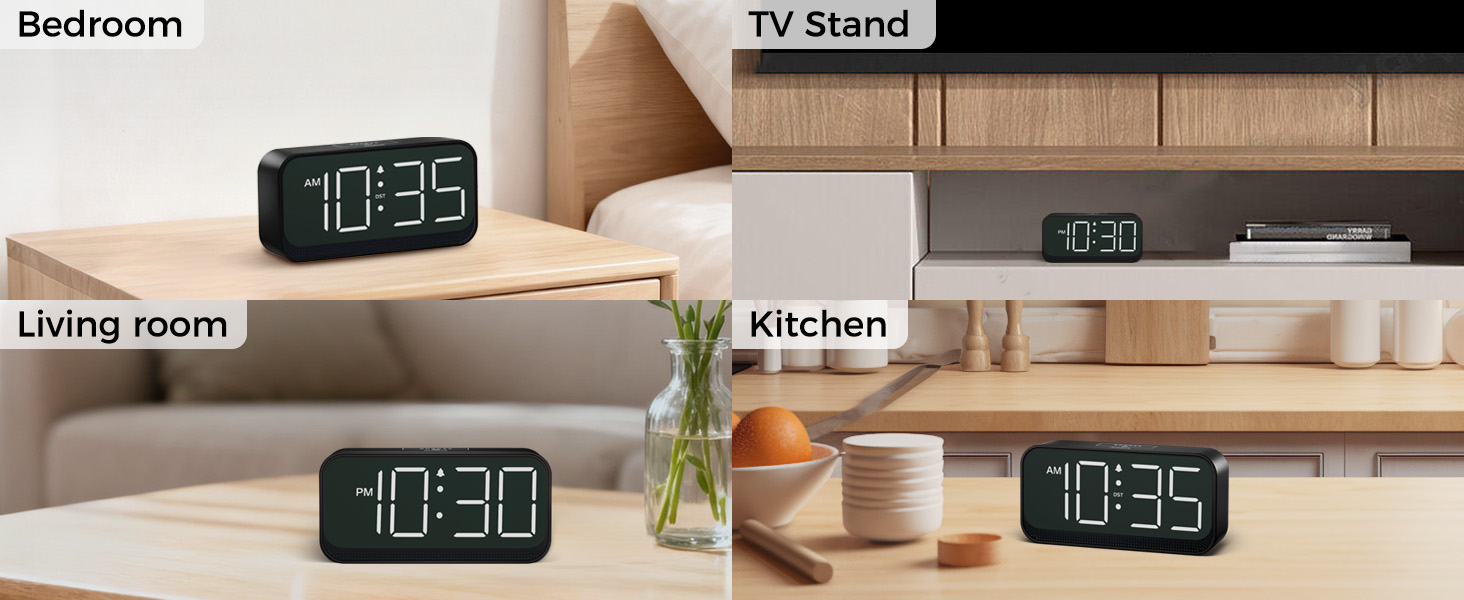 bedroom alarm clock