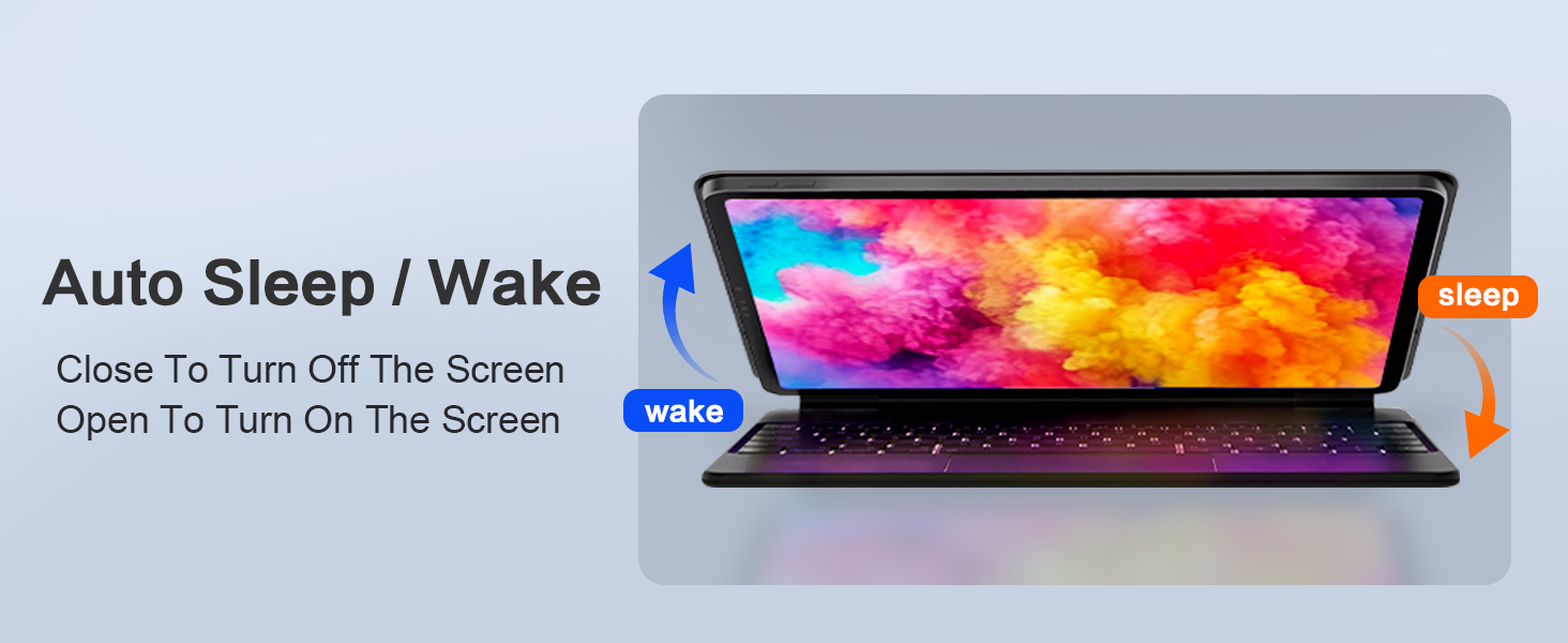 magic keyboard for ipad 10th auto sleep/wake