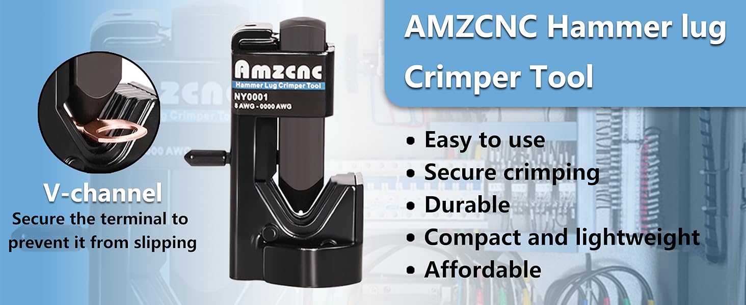 Hammer Lug Crimper Tool
