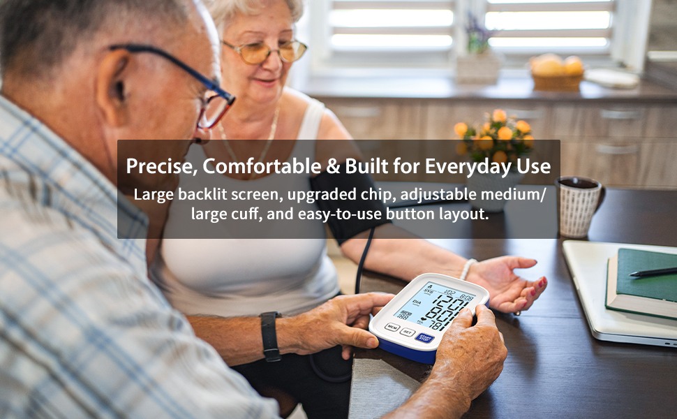 Accurate, Well-fitting & Easy for Home Use, Vortisanery Blood Pressure Monitor