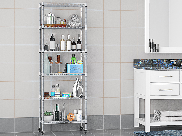 wire shelves free standing