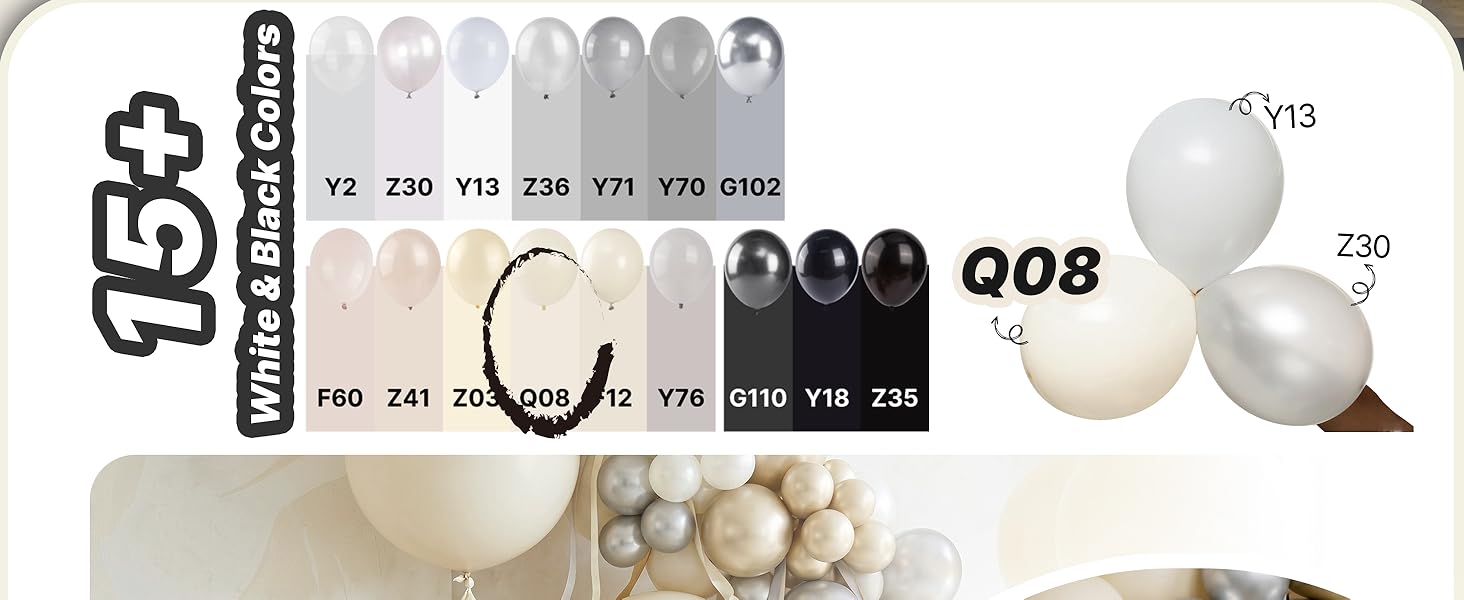 Beige Balloons
