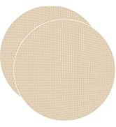2Pcs Round Recliner Floor Protector Recliner Pads Swivel Chairs Recliners Rug for Floor Circle An...