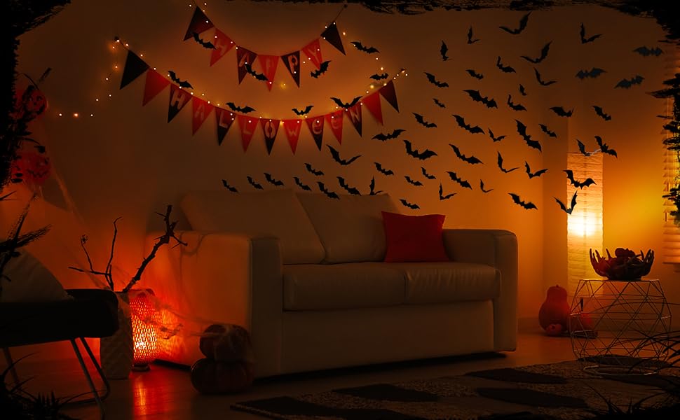 halloween bats decoration