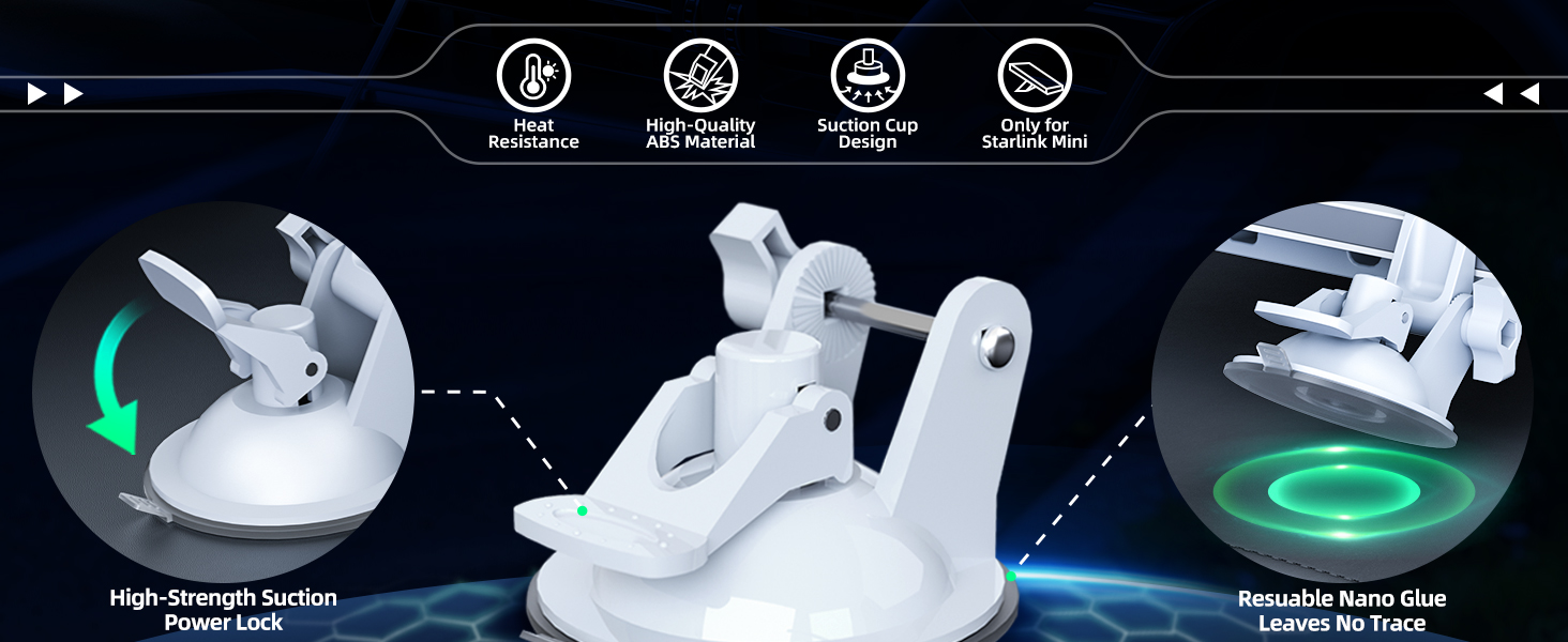 starlink mini suction mount