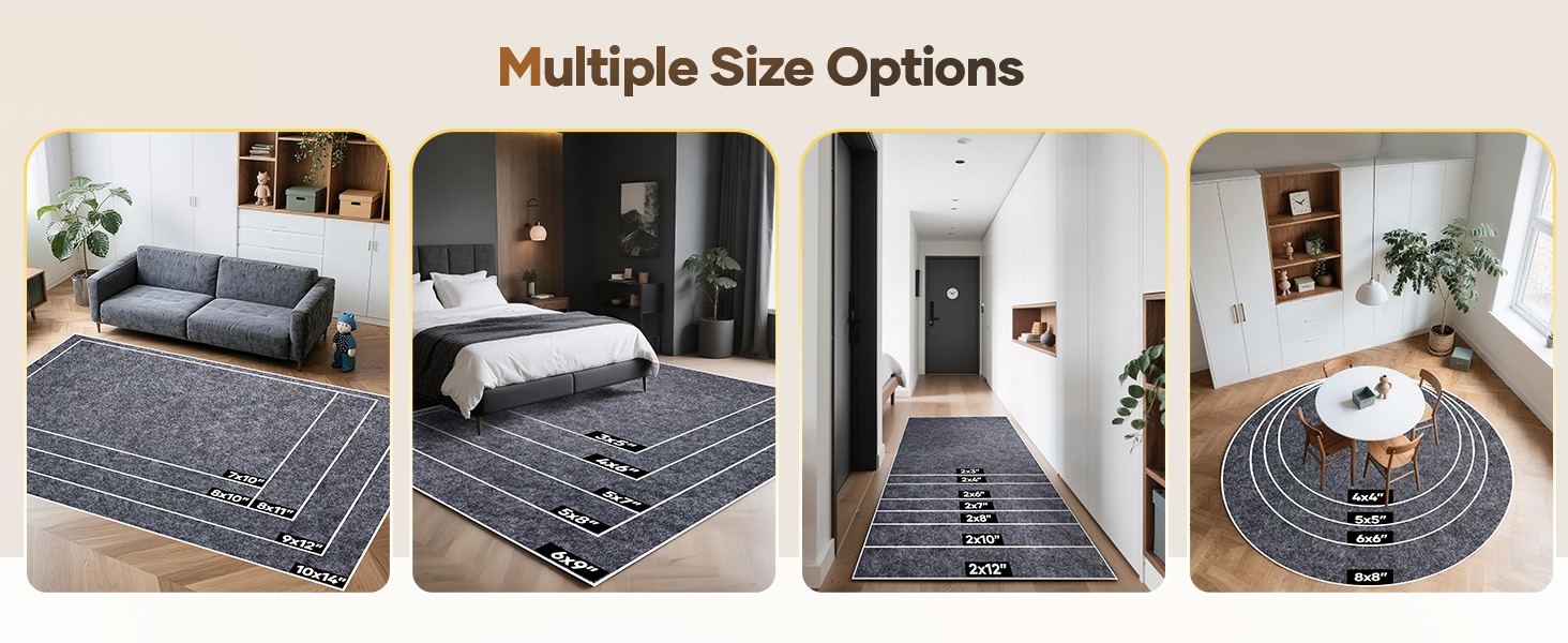 multiple size options