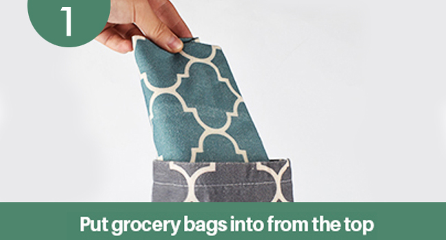 shopping bag holder