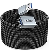 JasRoum USB Extension Cable 20 Ft Long, Type 3.0 A High Speed 5Gbps Data Transfer & Charging Male...