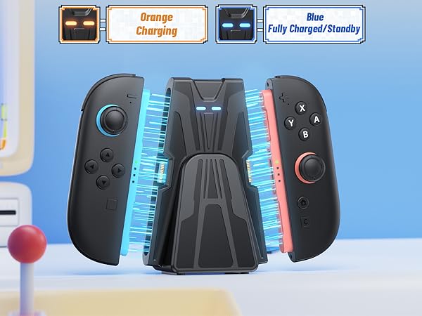 Switch 2 Strong Magnetic Connection Grip
