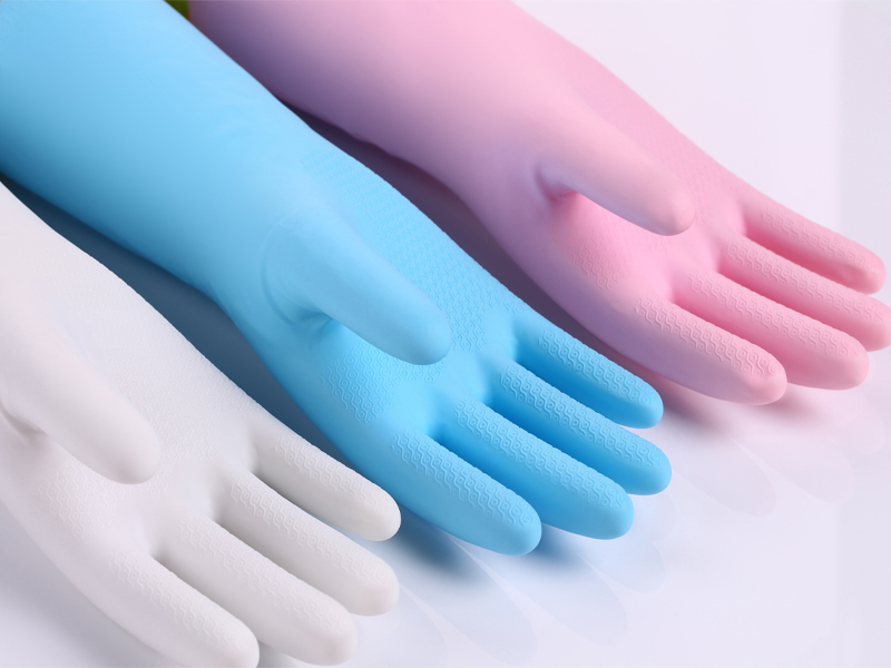 rubber gloves