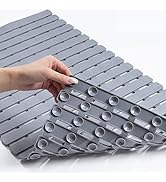 Shower Mat Non Slip - Sheepping Bathtub Mat Machine Washable Anti Slip Bath Mat for Tub, Quick Dr...