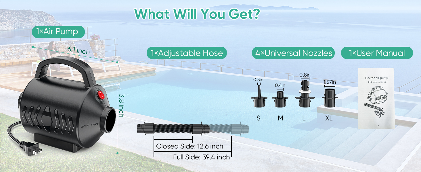 portable air pump