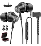AIAUXAI Wired Earbuds USB C Headphones for iPhone 18 Pro Max 17 16 15,Black | Type C Headphones f...