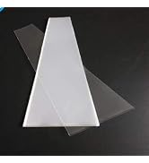 100 Pcs Transparent Flower Packaging Bags,Clear Plastic Flower Bouquet Bag Sleeve Cellophane Bags...