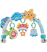 UTOPLIKEY Car Seat Toys for Baby 0-6 Months, Stroller Hanging Toy with Take-Apart Attachments, Fi...