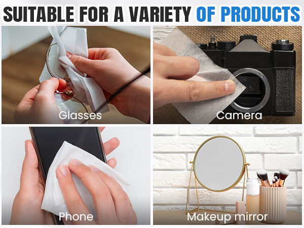 Lens Wipes for Eyeglasses
