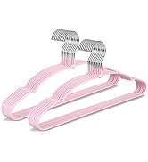 TOPIA HANGER Non Slip Hanger, Adult Space Saving Metal & Rubber Coating Clothes Hangers, Laundry ...