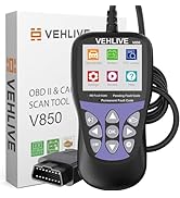 ATDIAG OBD2 Scanner V850 One-Click I/M,Car Code Reader Diagnostic Check Engine Light Scan Tool fo...