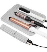 AMIJEAL Oversize Silicone Heat Resistant Mat for Hair Tools, Curling Iron Flat Iron Hair Straight...