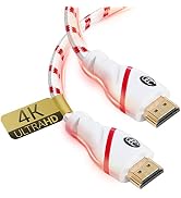 HDMI Cable 15 ft - 1 Pack - 4K Resolution UHD 2.0b Ready - Supports Ethernet Ultra HDR Video HD B...
