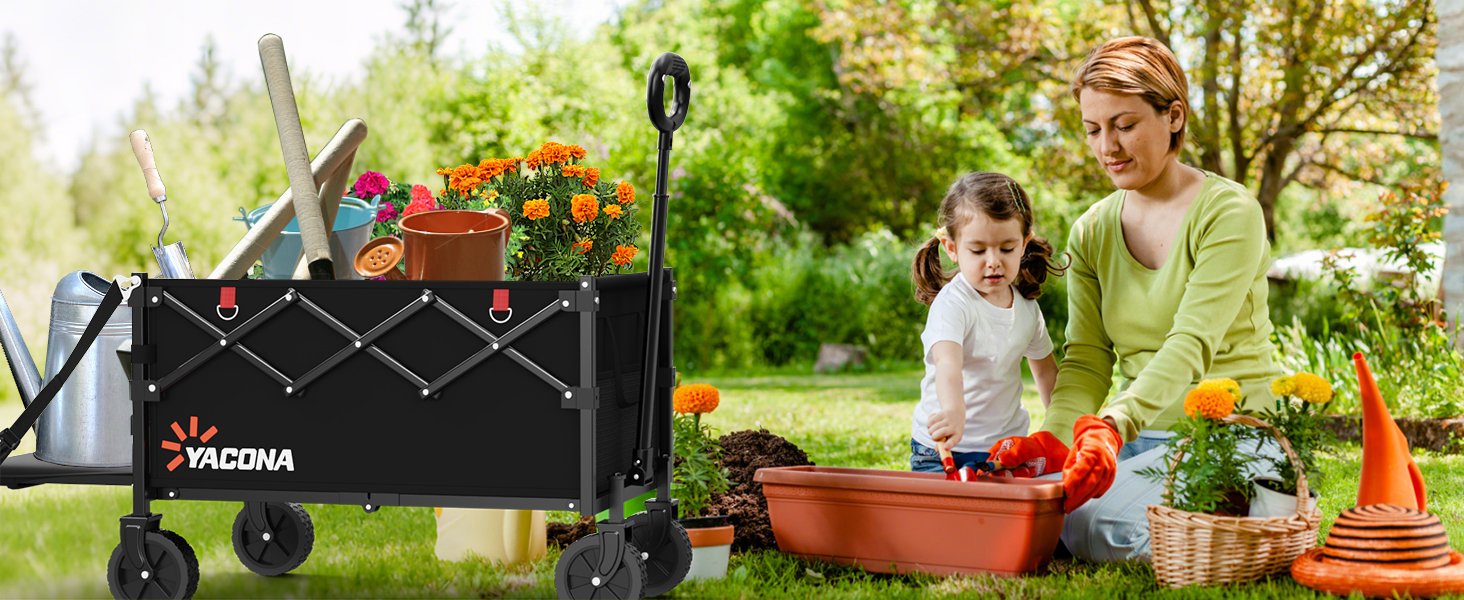 wagons carts foldable