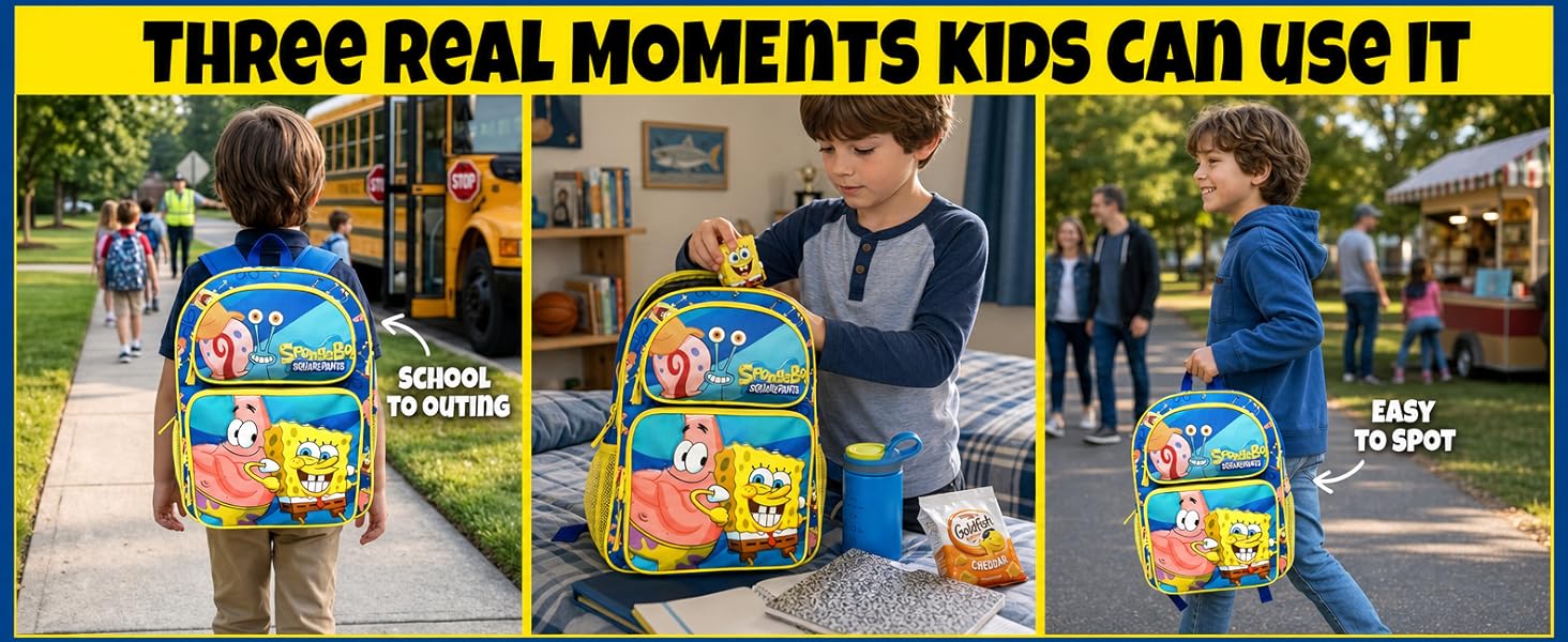 Spongebob Backpack