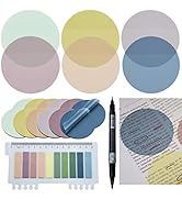 YOUDEFUL 800Pcs Transparent Sticky Notes, 2.76