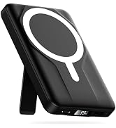 Azmuth Magnetic Power Bank,10000mAh for MagSafe Battery Pack, 22.5W PD Fast Charging,LED Display ...