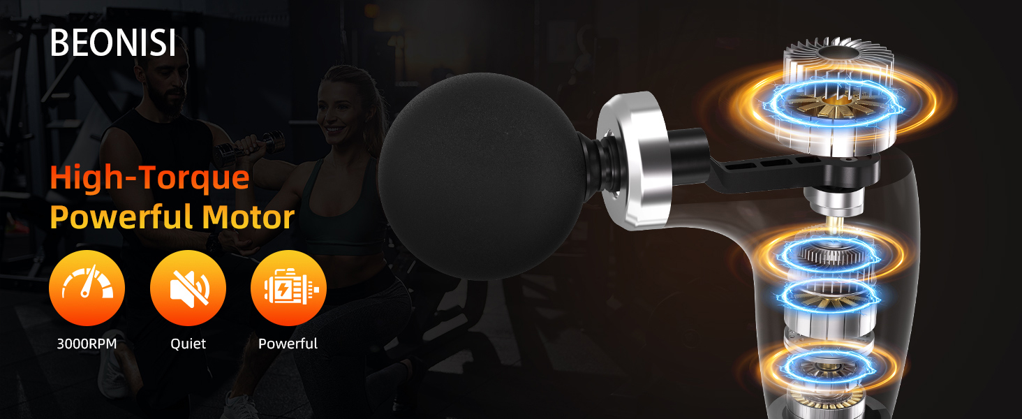 High-TorquePowerful Motor 3000RPM Quiet Powerful