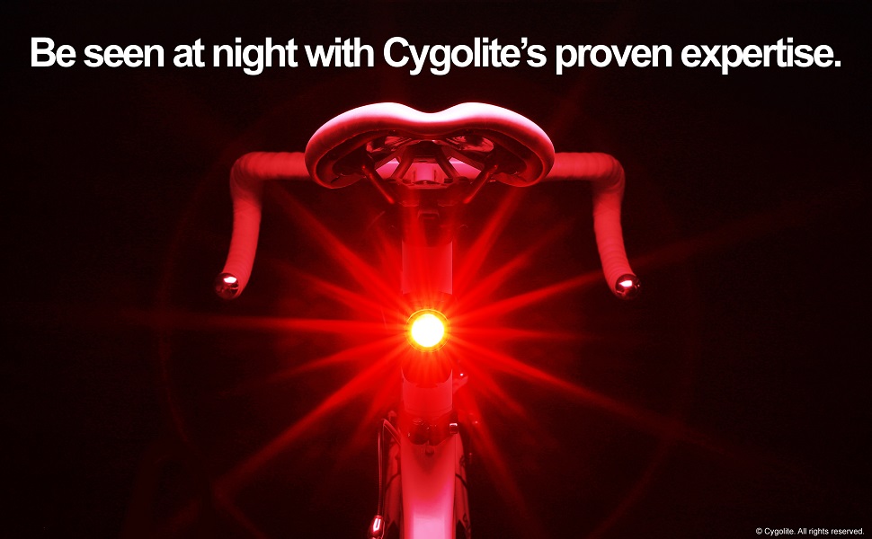USB LED bicycle tail light