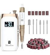 MelodySusie Entry-Level Clip-On Vintage-Style Nail Drill, SC320C 30000RPM Rechargeable E-File for...