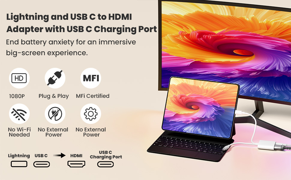 hdmi adaptor for laptop