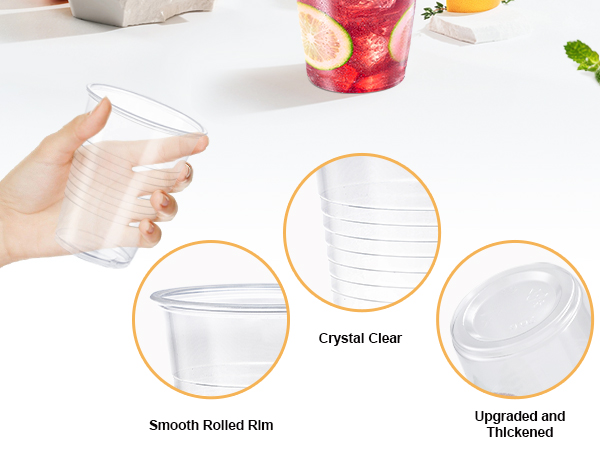 clear cups