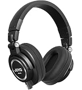 JOYO Studio Monitor Headphones Wired Audio Recording Monitor Headset Over Ear Headphones for Mixe...