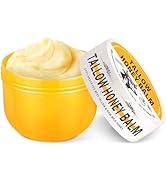AWCCXMYM Tallow and Honey Balm Beef Tallow for Skin Deeply Moisturizing and Smoothing Face Moistu...