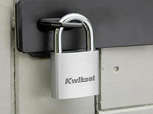 keyed aluminum padlock
