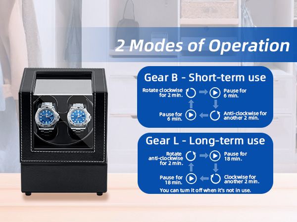 2 modes of operation