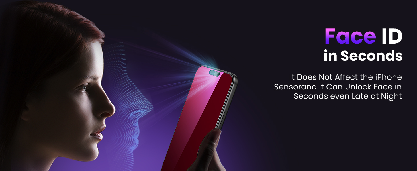18 pro max privacy screen protector
