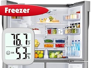 humidity monitor for freezer