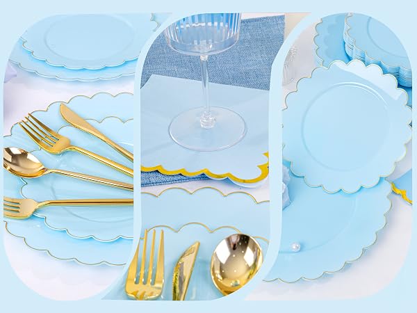 birthday plates and napkins