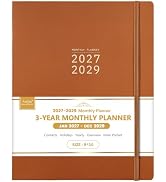 Artfan Monthly Planner 2027-2029 - 3 Year Planner 2027-2029, Jan. 2027 - Dec. 2029, 8" x 10", 3 Y...
