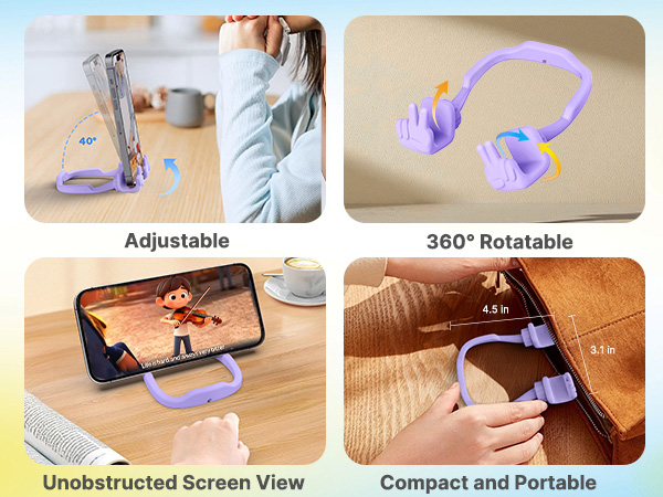 Yeah Cell Phone Stand for Teens Girls Boys Gifts: Phone Holder for Desk