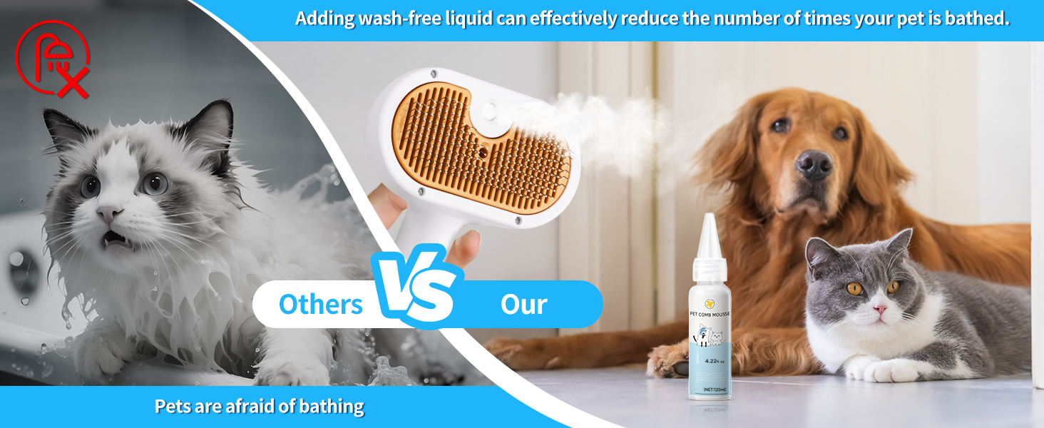 Pet Steam Brush