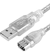 Herfair Firewire to USB Adapter Cable Firewire 400 IEEE 1394-a 6Pin Female to USB 2.0 Male Conver...